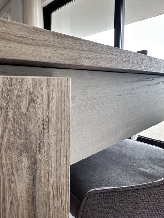 Mesa de jantar extensível 6/8 pessoas + 6 cadeiras