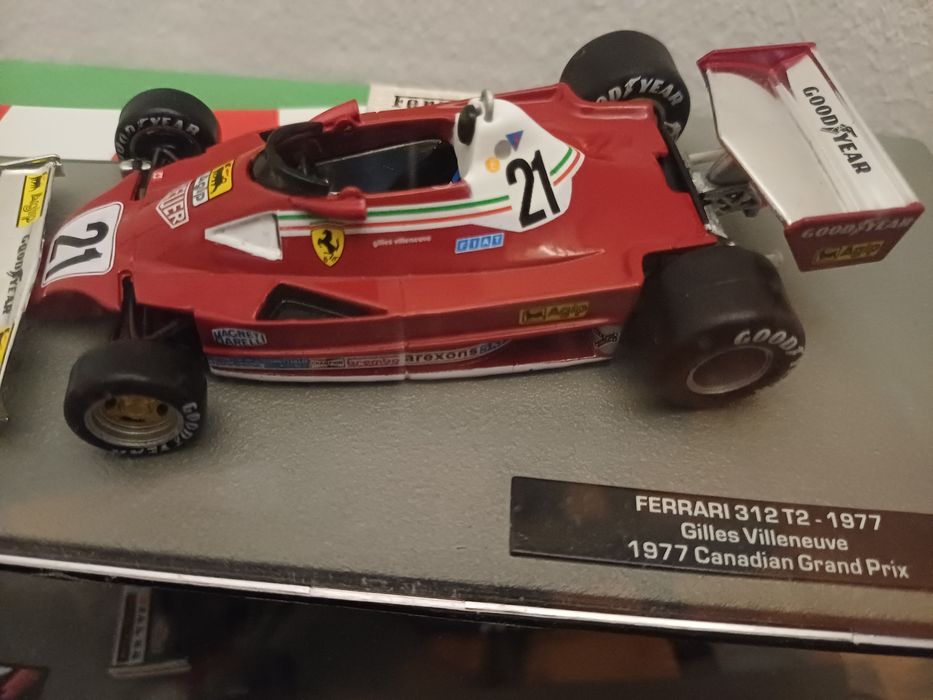 Coleção completa miniaturas F1