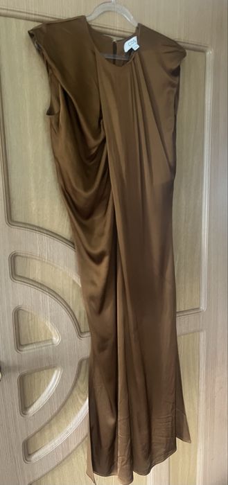 Сукня Cos draped cap sleeve midi dress