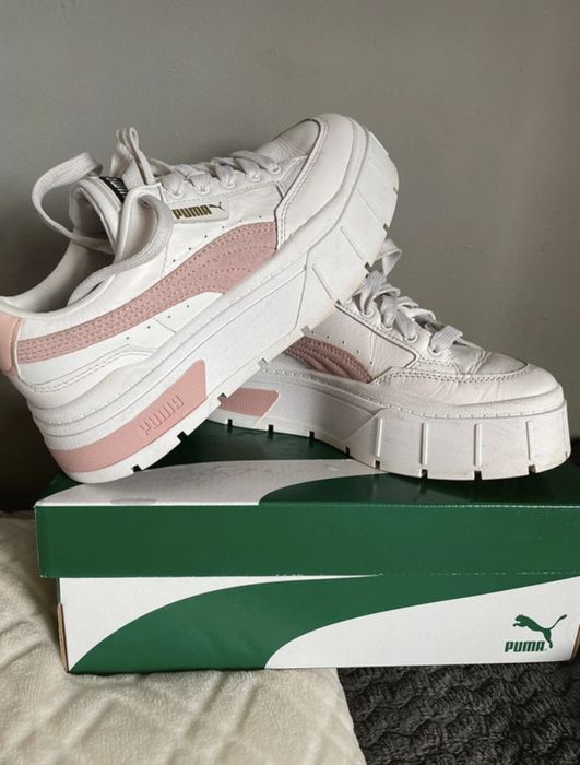 Buty, sneakersy na platformie - Puma mayze, rozm. 38,5