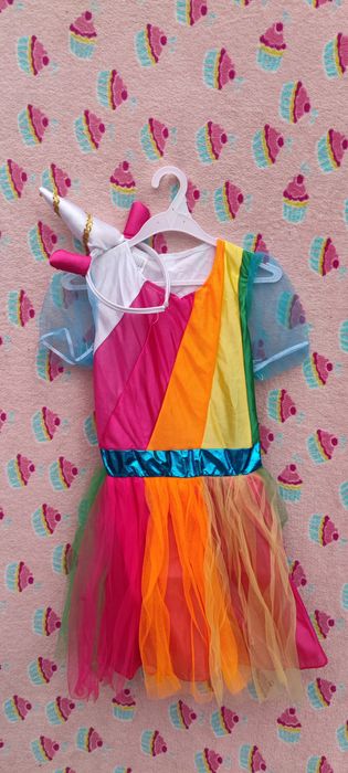 Fantasia menina unicórnio