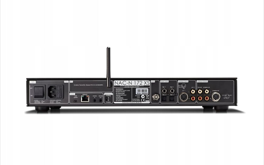 Streamer, DAC, przedwzmacniacz Naim Nac-N 172XS