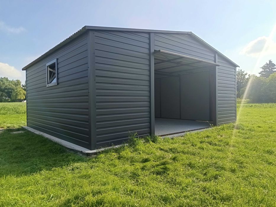 Garaż blaszany garaże blaszane 6*5 7*5 6*6 producent profil RUS-STAL