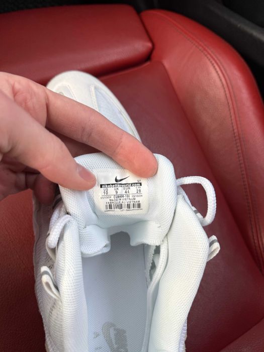 (ОПЛАТА ПІСЛЯ ОГЛЯДУ)Nike Air Max 95 x CDG White Найк Аір Макс 95