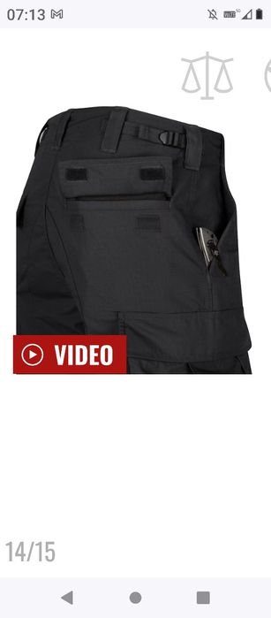 Spodnie Helikon-Tex BDU  - Black M