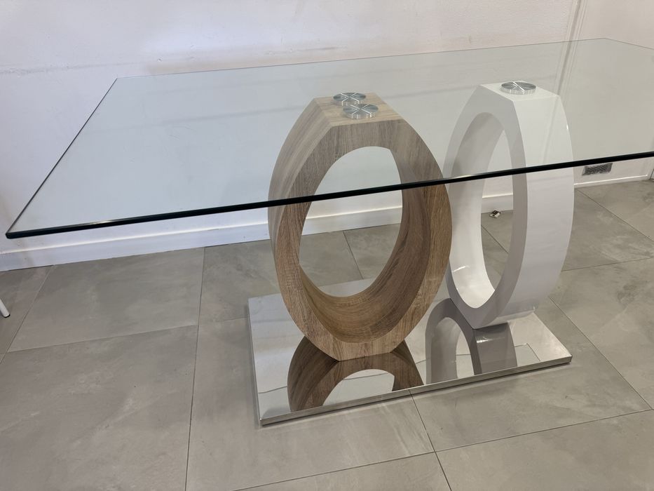 Mesa de vidro conforama