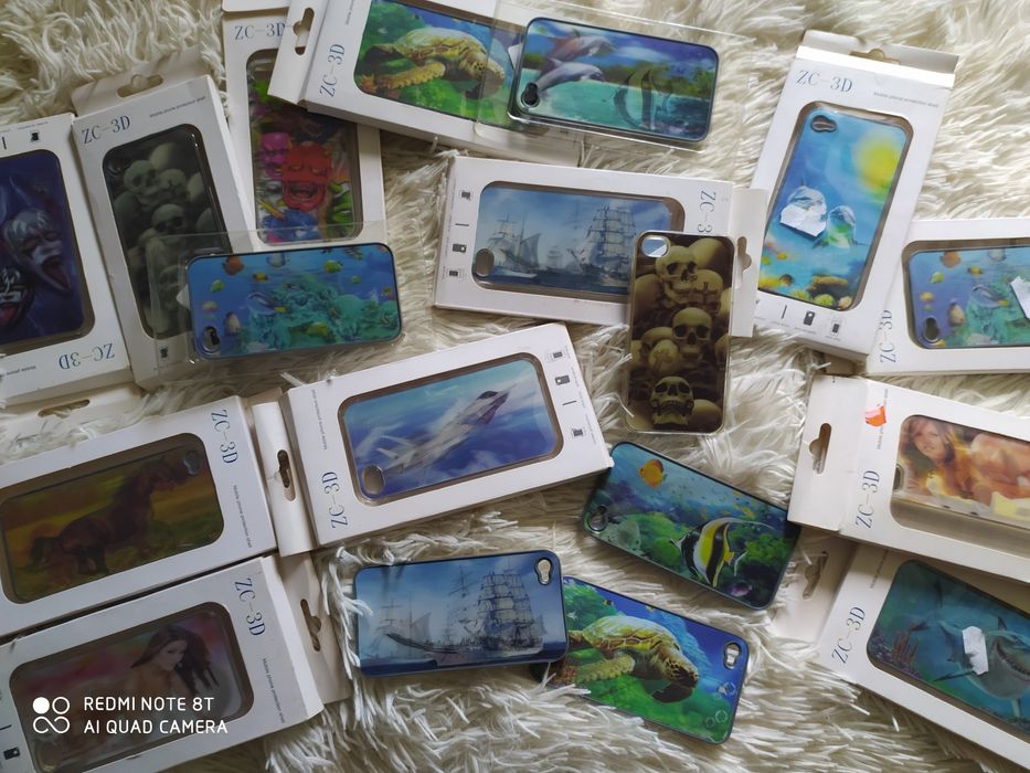 Etui plecki ZC -3D 4G / 4 S 21 sztuk