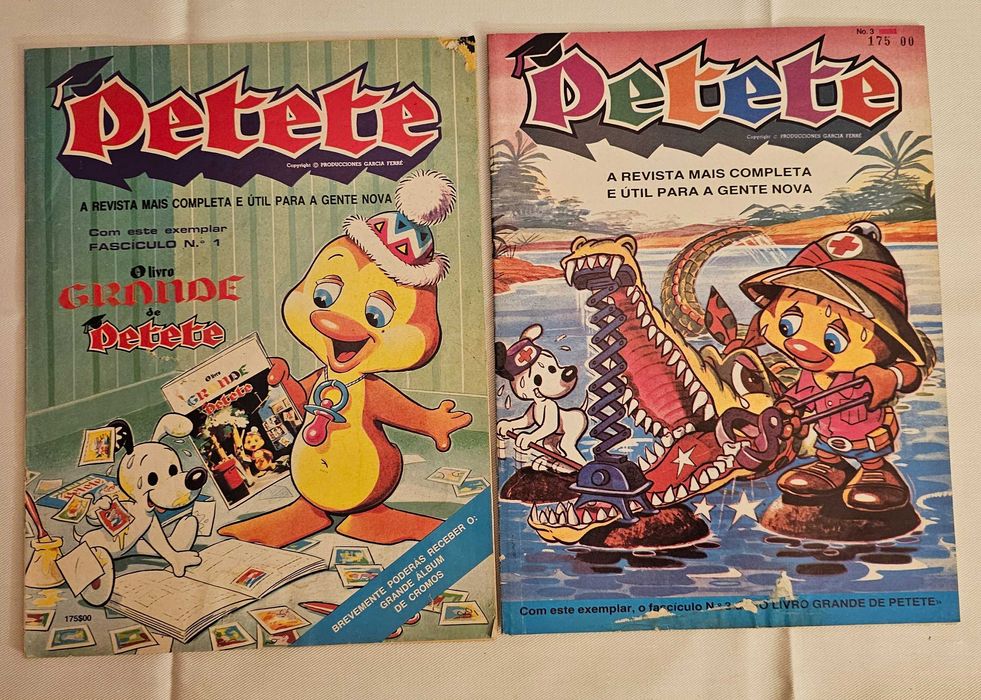 Petete - 6 revistas anos 80