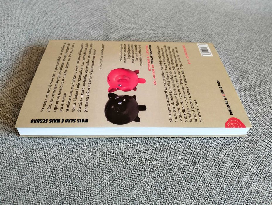 Livro "Mais sexo mais seguro" de Steven E. Landsburg