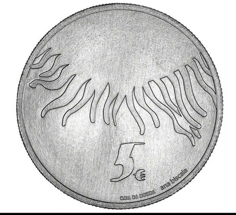 Portugal - Moeda 5€ Cupro-Níquel-Heróis e Criaturas da Mitologia-Fénix