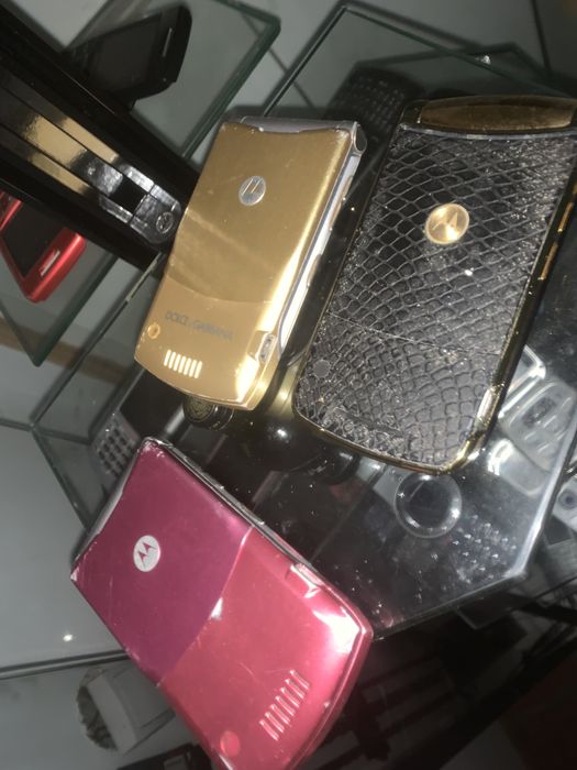 3 exeplares motorola “colecao”