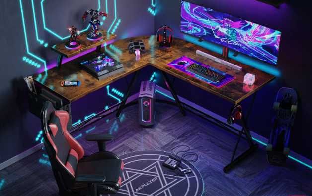 Secretária de canto mesa de gaming [3 tamanhos] NOVO - ENVIO GRÁTIS