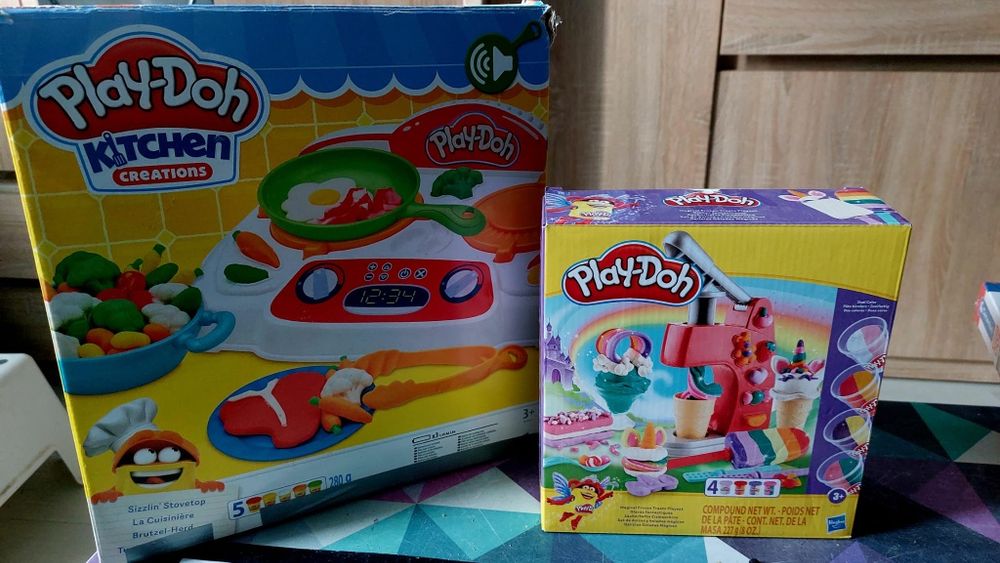 Play Doh foremki kuchnia i lodziarnia