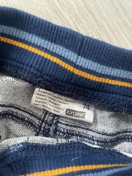 Komplet jeansy i bluza z kapturem Kik rozmiar 74