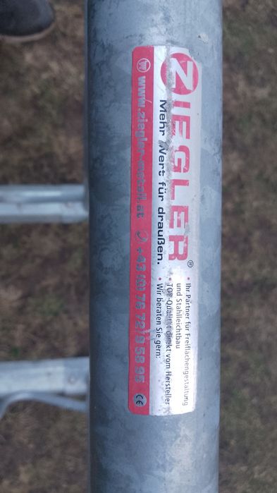 Stojak  przykrecany na motor,rower solidny firmy ziegler