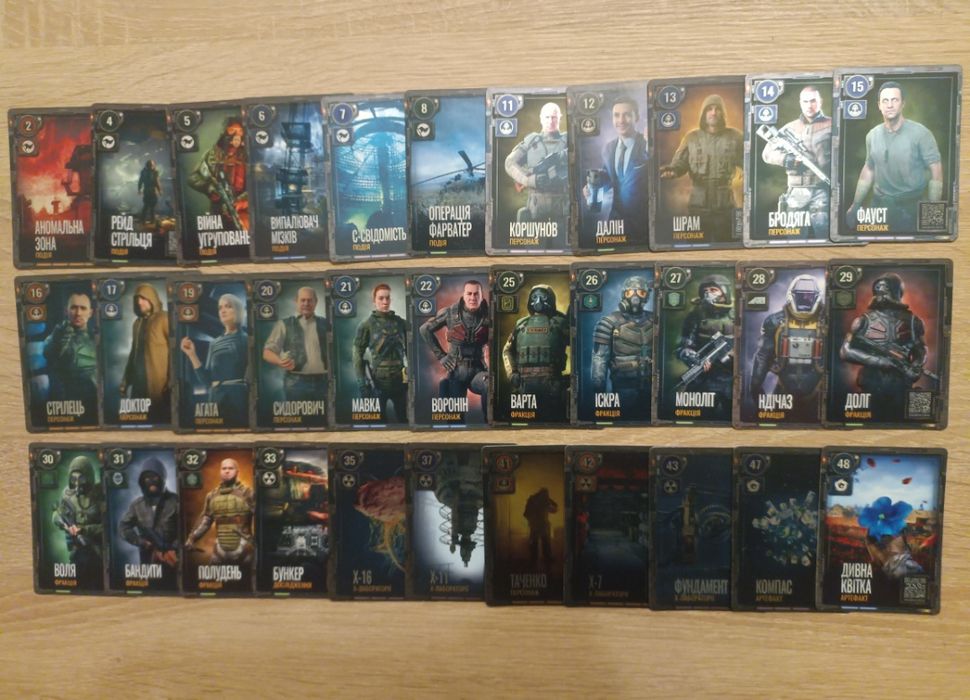 Картки STALKER 2