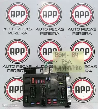 Módulo PSA BSM-B3 9650664080, BSM-B4 9643498780, 9650618380.