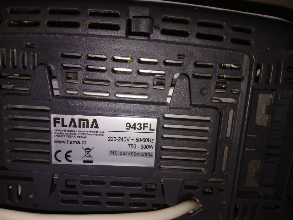 Torradeira marca Flama avariada