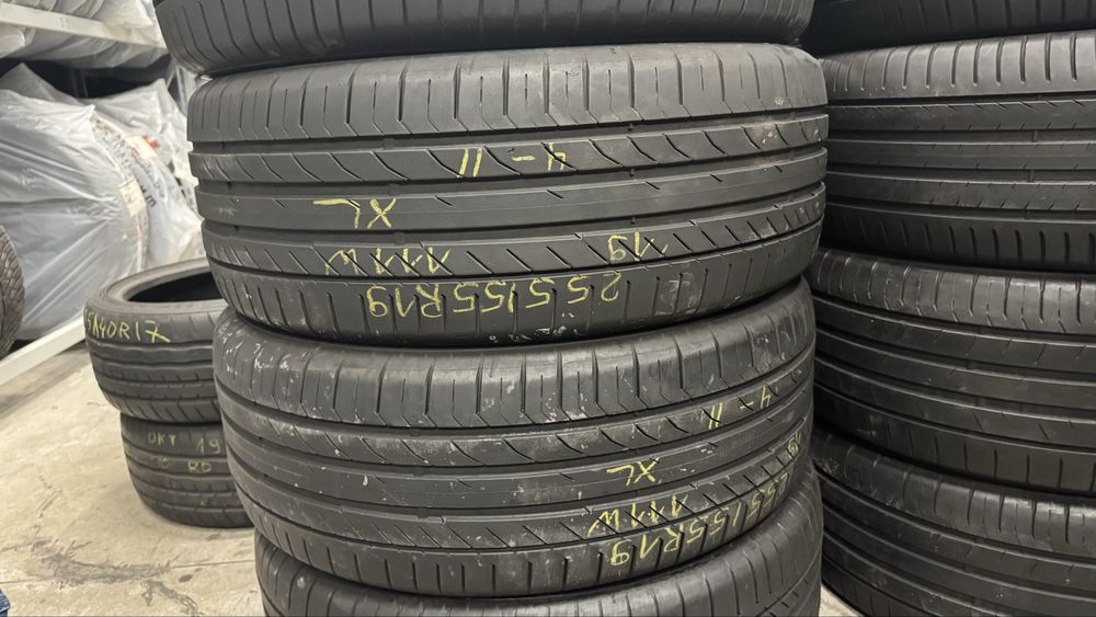 шини б.у літо 255/55 R19 CONTINENTAL - Conti Sport Contact 5 SUV