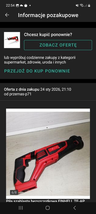 Piła einhell akumulatorowa