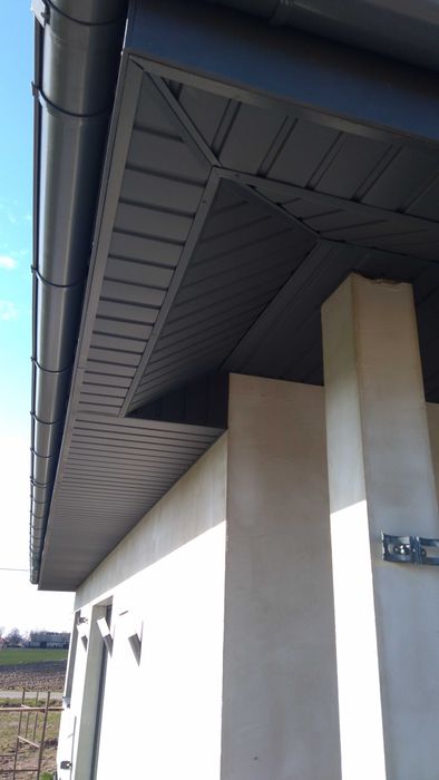 MONTAŻ podbitki i rynny dachy
grzanie papy  Adaptacja poddaszy