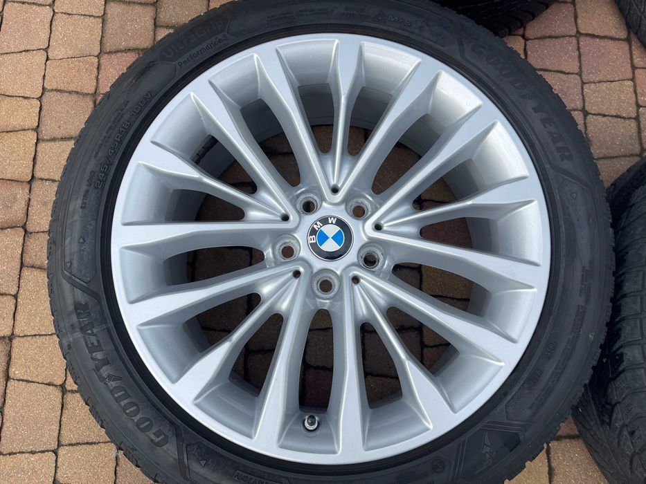3937. Koła zimowe BMW 5 G30 oryginalne 5x112 ET30 245/45/18 2023/24r