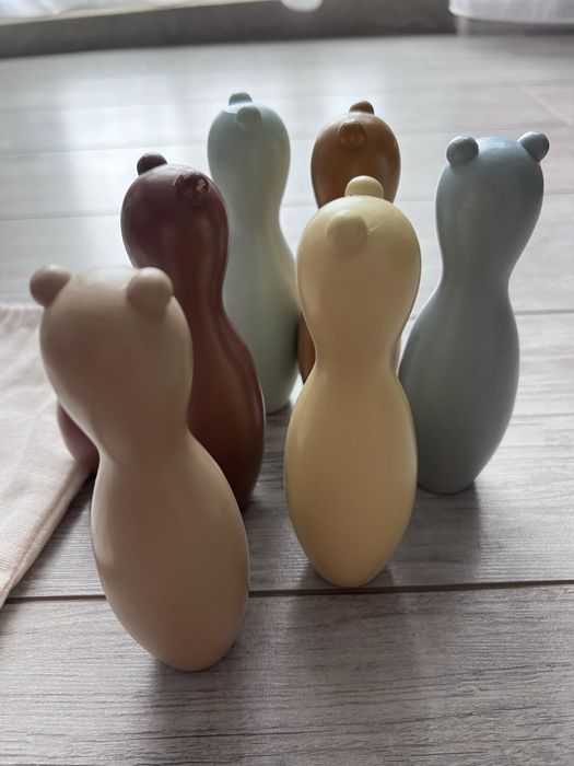 Дитячий деревяний боулінг