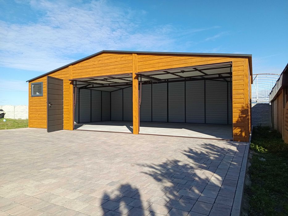 Garaż blaszany garaż blaszak garaże blaszane 9x6 7x7 7x5  premium 6x6