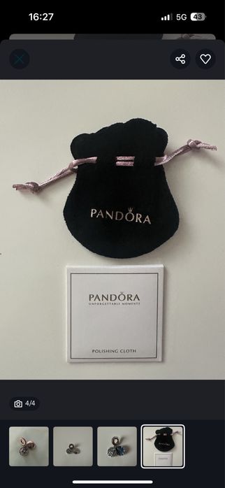 Patronus Łania charms zawieszka  do bransoletki modulowej nowa Kraków