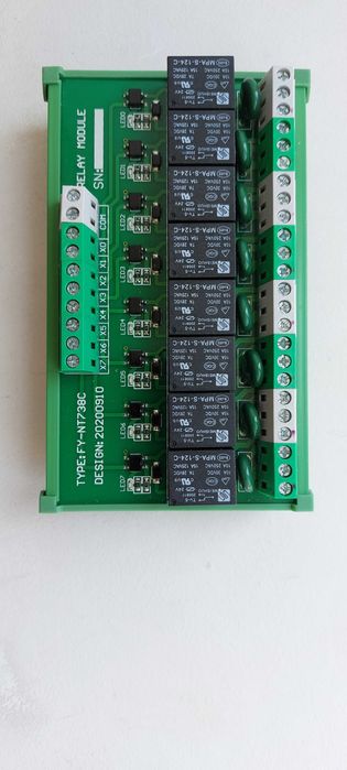 Módulo Relé 8 canais 24VDC