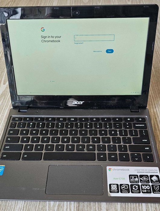 Acer Chromebook C720 computador
