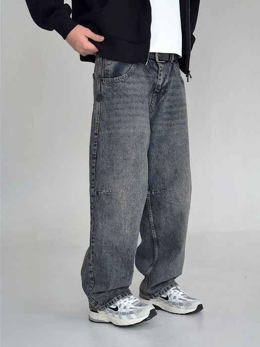 Джинси baggy jeans vintage чоловічі, широкие джинсы мужские rap sk8 XS