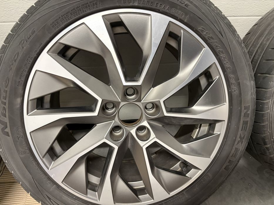 Felgi aluminiowe 16” + opony – komplet 4 szt.