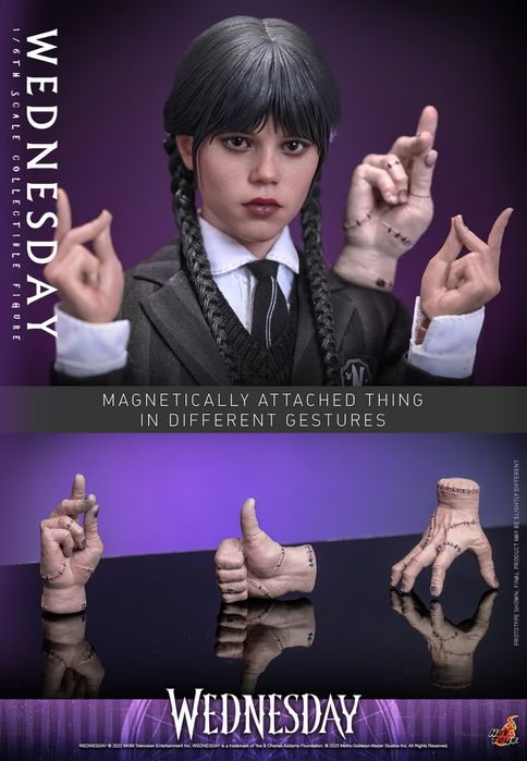 Фігурка 1/6 Hot Toys Wednesday TMS135 Wednesday Addams / Венздей