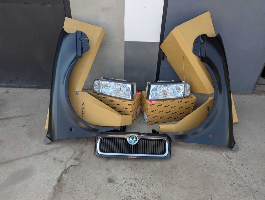 Переднє крило SKODA OCTAVIA I 09.96-12.10 Шкода октавія Тур