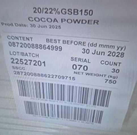 Какао темне алкалізоване преміум Cargill Gerkens 20/22%  GSB150