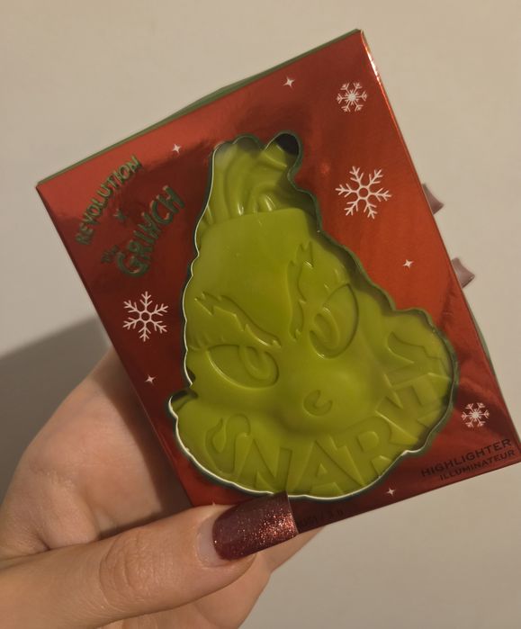 Revolution × Grinch rozświetlacz, nowy w pudełku