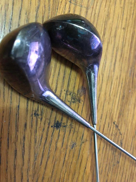 2 mexedores de cocktails golf raro frigast denmark prata