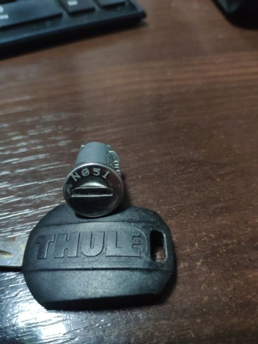 Ключі Thule Terra Hapro Modula усі номери для замків багажників боксів