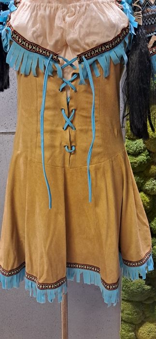 Strój przebranie kostium indianka