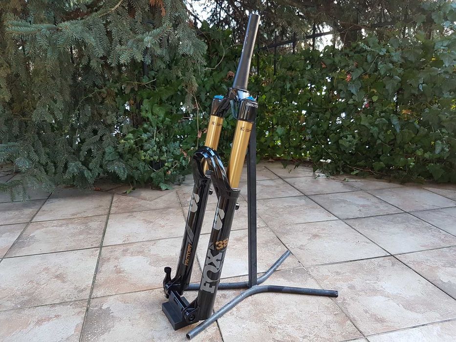 amortyzator 29" FOX Factory 38 Float, Kashima, skok 160, Boost, 44mm