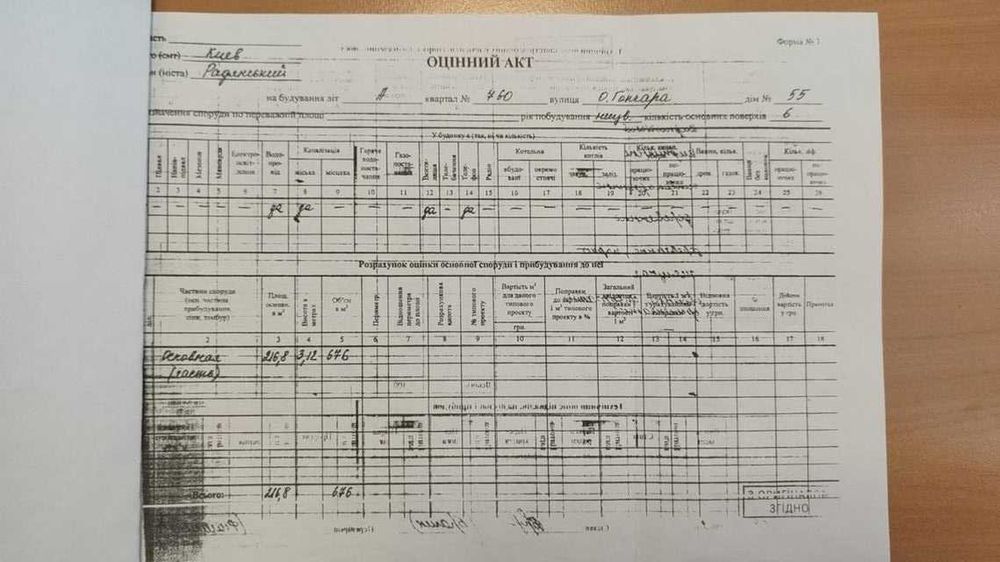 Продаж офісного приміщення 166 кв.м, вул. Гончара, 55 (Золоті Ворота)