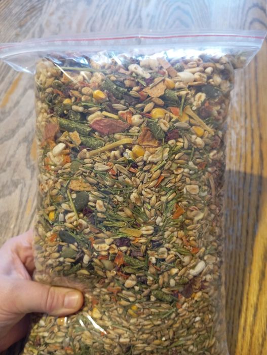 Karma dla gryzoni 1 kg, prosty skład