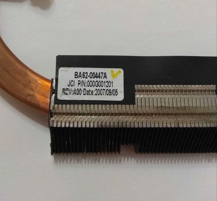 Система охлаждения Samsung R60 plus R60+ ноутбук