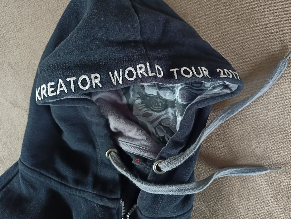Bluza z kapturem/Kreator World Tour 2017, Official March. Kreator
