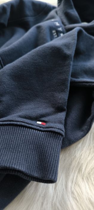 Bluza granatowa z kapturem