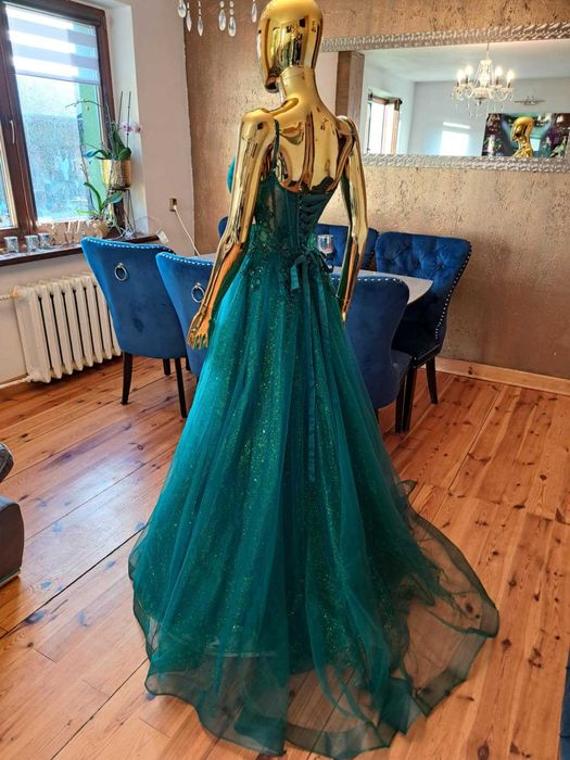Zjawiskowa suknia Paradise Glamour Emerald dla barbaragolec8