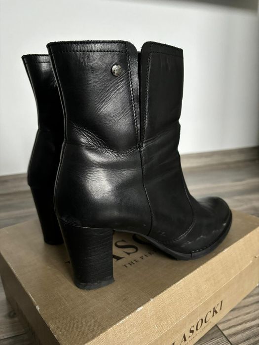 Lasocki botki skórzane 39