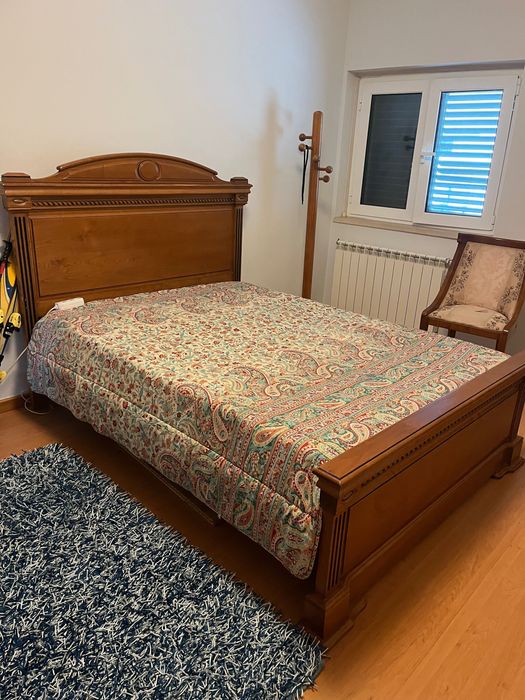 Mobilia de quarto - casal - cerejeira