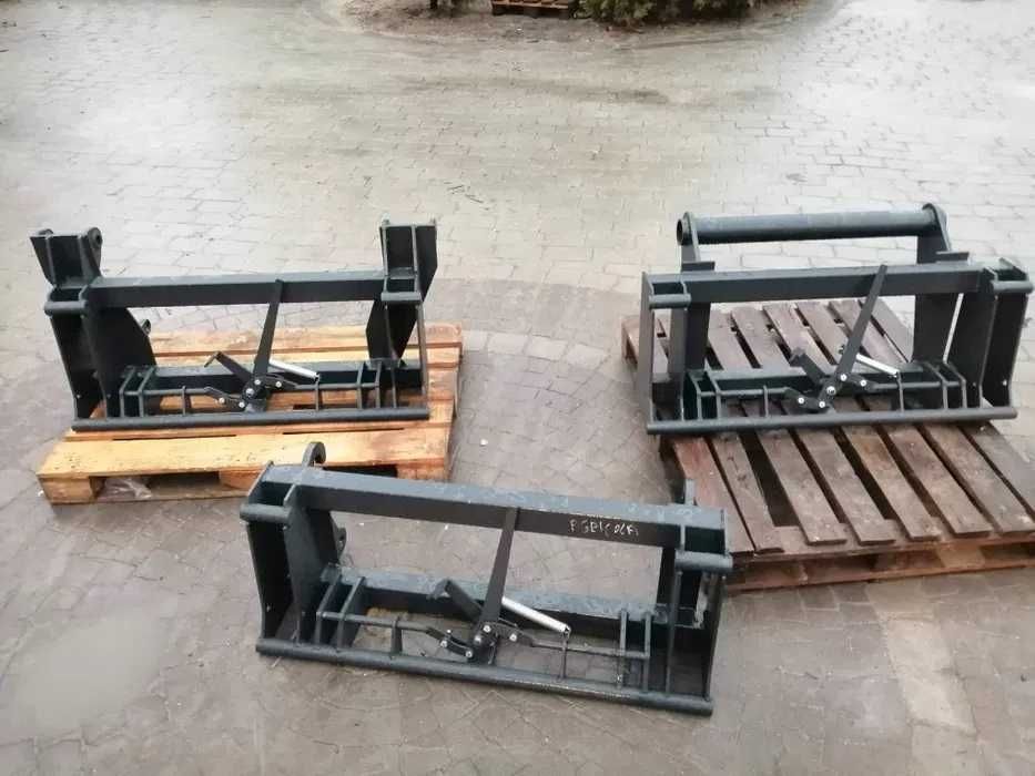 Przekładka adapter do ładowarki Merlo Jcb  na ramka euro ! REDUKCJA